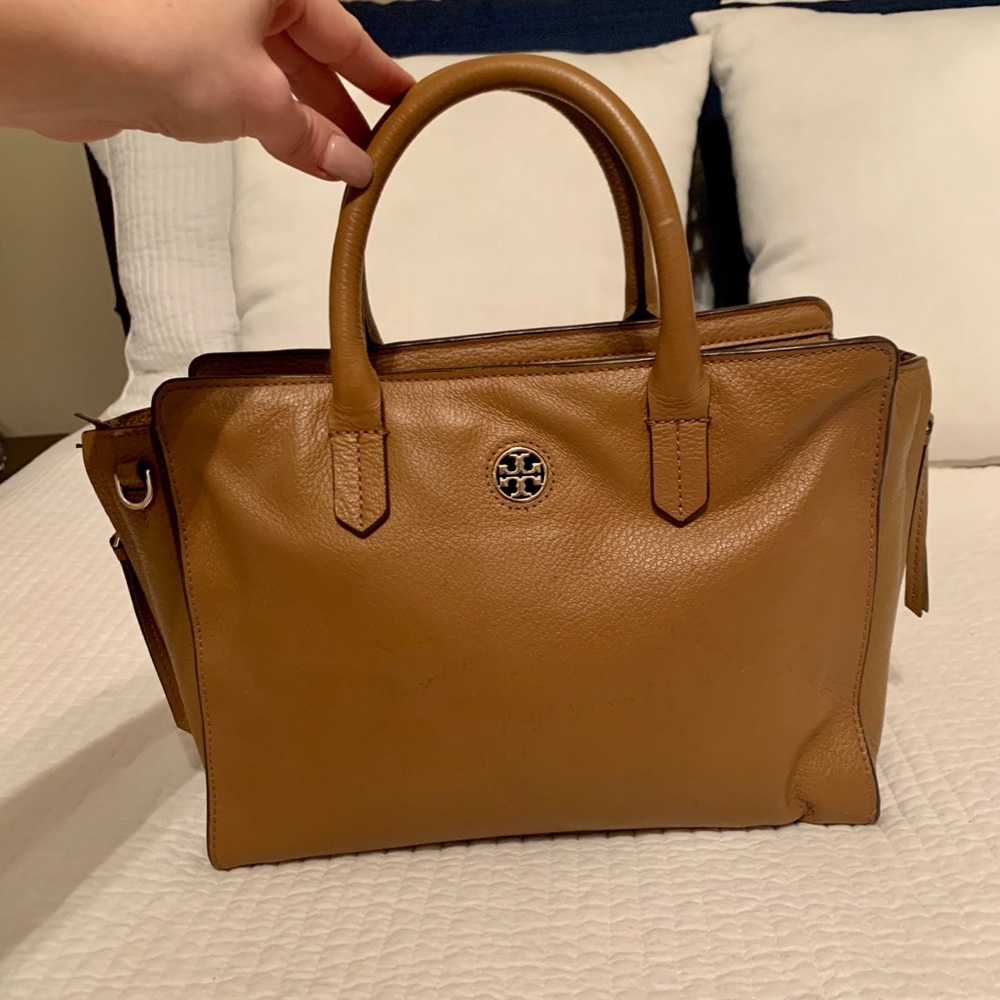 AUTHENTIC Tory Burch Camel Tote